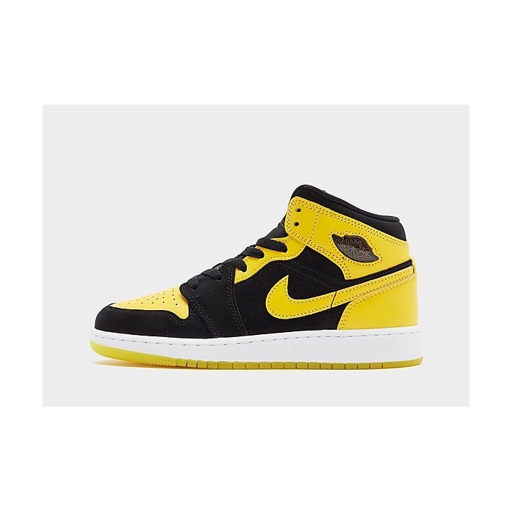 Jordan Air 1 Mid Junior - Black, Black