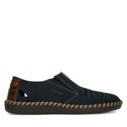Halbschuhe Rieker B2457-14 Dunkelblau