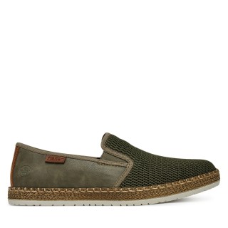 Halbschuhe Rieker B5265-54 Khakifarben