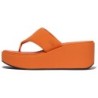 Fitflop Zehentrenner "PLATFFORMS WEDGE", Keilsandale, Plateauschuh mit gepaddeter Bandage