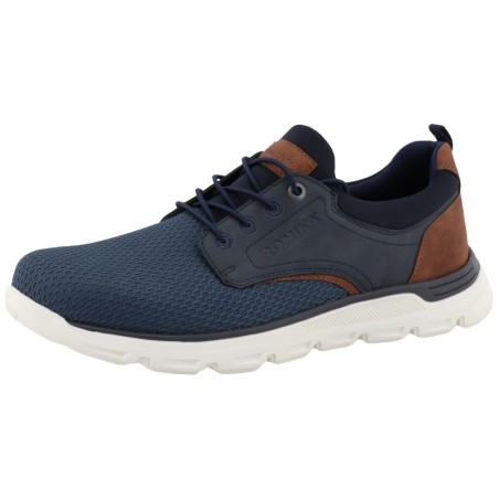 Romika Sneaker, Freizeitschuh, Halbschuh, Schnürschuh im modischen Materialmix