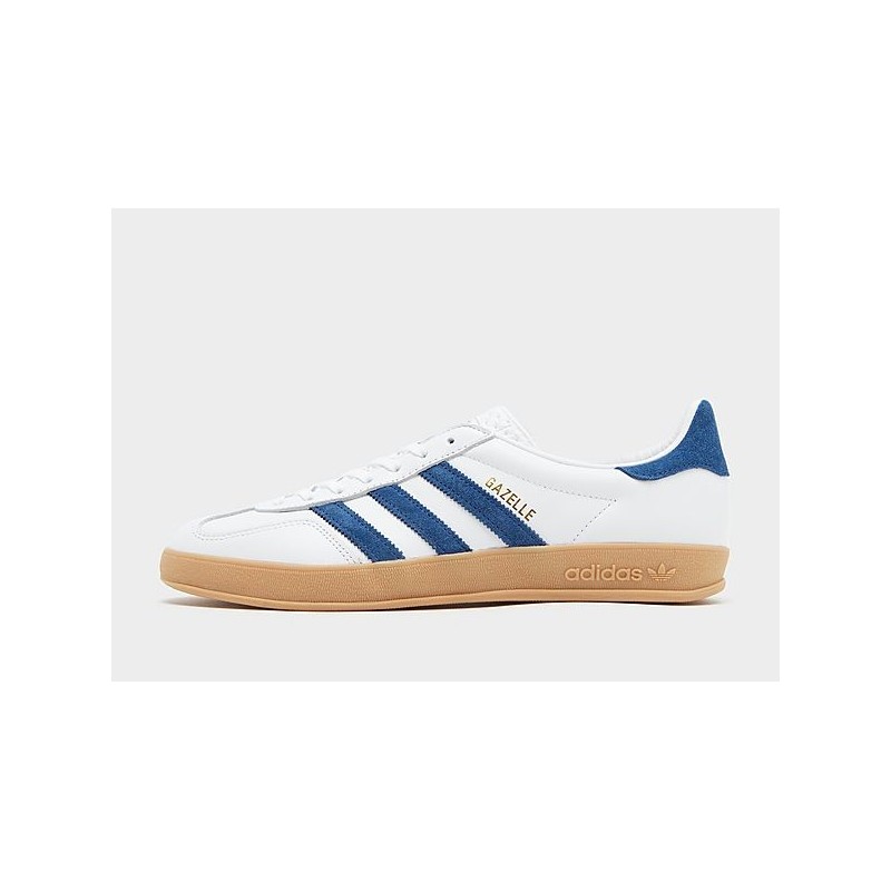 adidas Originals Gazelle Indoor - White - Mens, White