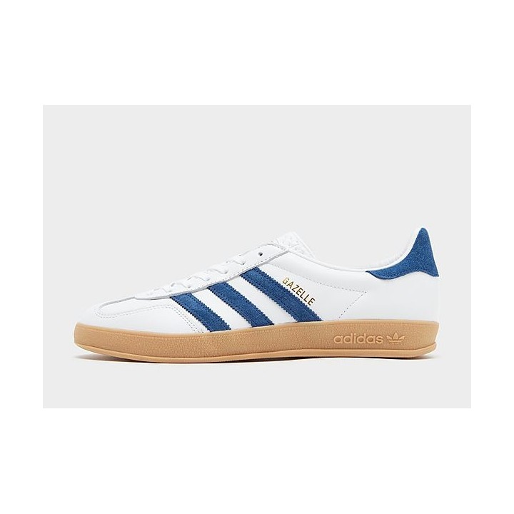 adidas Originals Gazelle Indoor - White - Mens, White