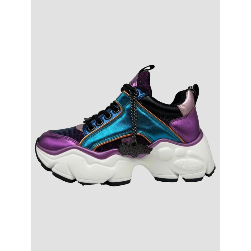 Buffalo Binary Glam Vegan Nappa/Textile Sneaker