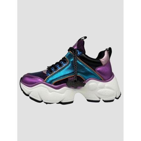 Buffalo Binary Glam Vegan Nappa/Textile Sneaker