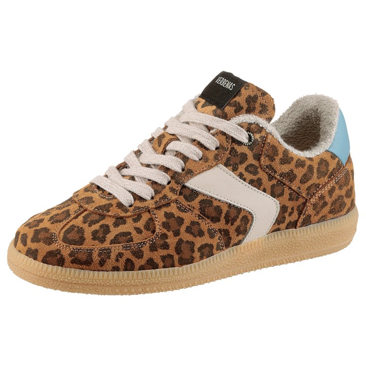 VERBENAS Sneaker "Sora Leo Summer", Trendsneaker, Freizeitschuh, Halbschuh mit modischem Animal-Print