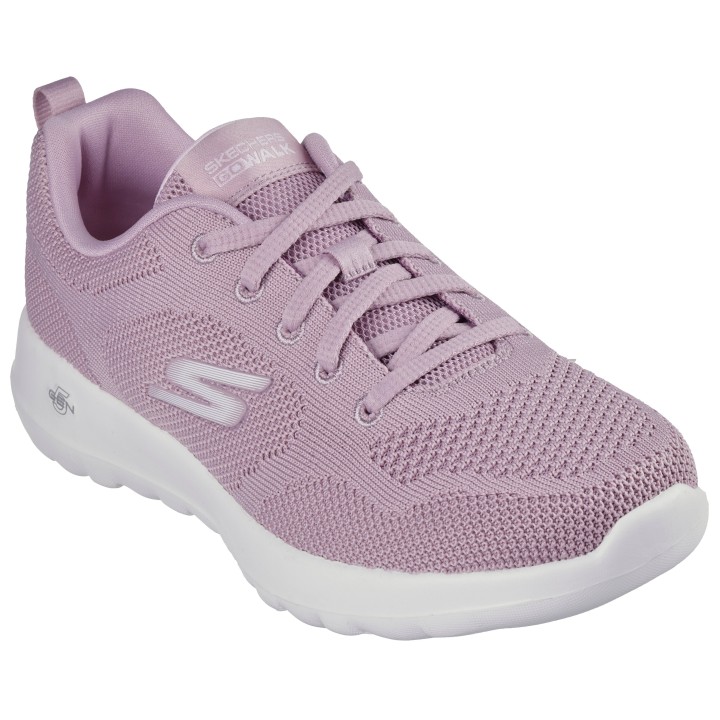 Skechers Sneaker "GO WALK JOY-VIOLET", Trainingsschuh, Schnürschuh mit Goga Mat Technologie