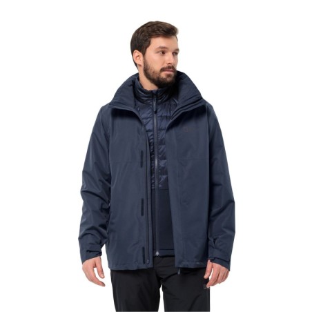 Jack Wolfskin Luntal 3in1 Jacket Men XXXL blue night blue