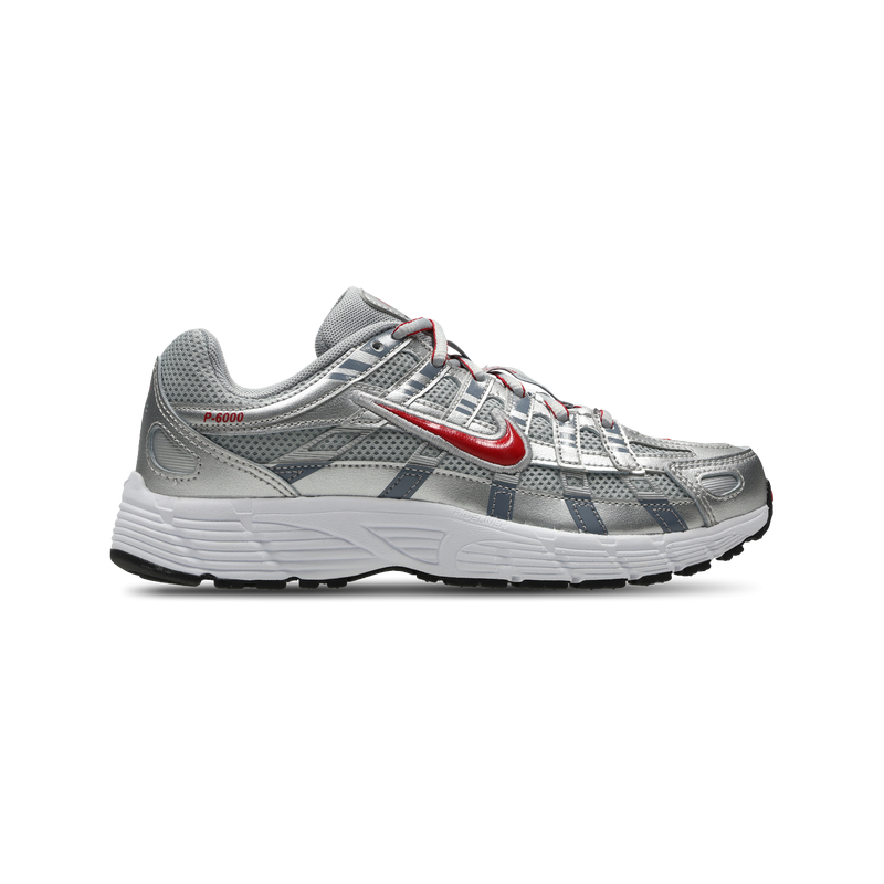 Nike P-6000 Unisex Schuhe - Silber - Größe: 35.5 - Netz/Synthetik - Foot Locker