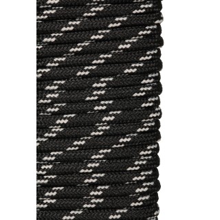 Runde Stiefelschnürsenkel 150 cm - Schwarz