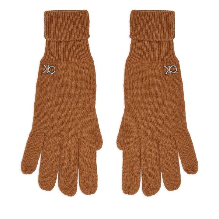 Damenhandschuhe Calvin Klein Chunky K60K612618 Braun