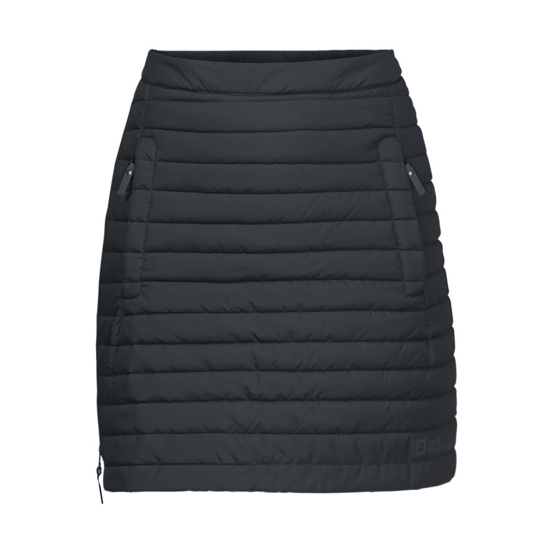 Jack Wolfskin Iceguard Skirt Winterrock Damen XL grey,black phantom 6352