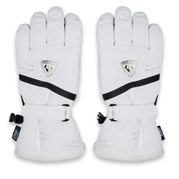 Skihandschuhe Rossignol W Nova Impr RLMWG08 Weiß