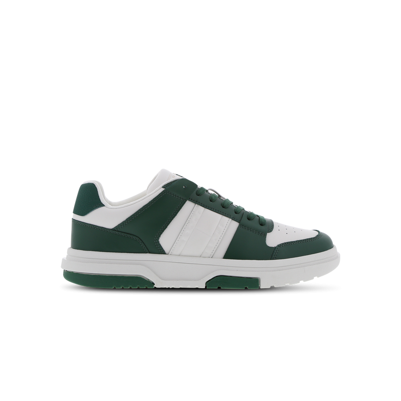 Tommy Jeans Cupsole Ess Herren Schuhe - Weiß - Größe: 40 - Leder - Foot Locker