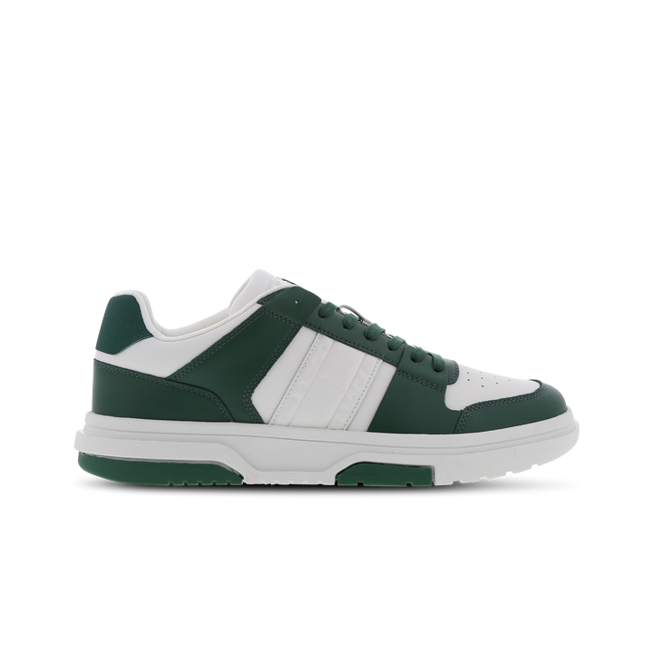 Tommy Jeans Cupsole Ess Herren Schuhe - Weiß - Größe: 40 - Leder - Foot Locker