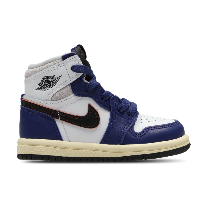 Jordan Aj1 Retro Hi Og Unisex Schuhe - Weiß - Größe: 21 - Leder - Foot Locker