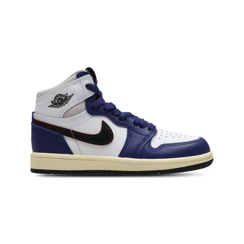 Jordan Aj1 Retro Hi Og Unisex Schuhe - Weiß - Größe: 32 - Leder - Foot Locker