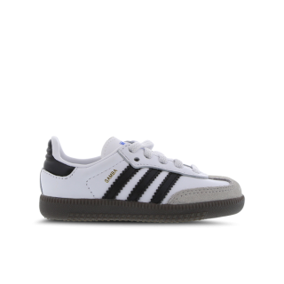 Adidas Samba Unisex Schuhe - Weiß - Größe: 19 - Leder - Foot Locker