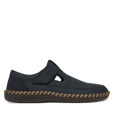 Halbschuhe Rieker B2453-14 Dunkelblau