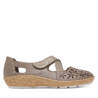 Halbschuhe Rieker 44856-64 Grau