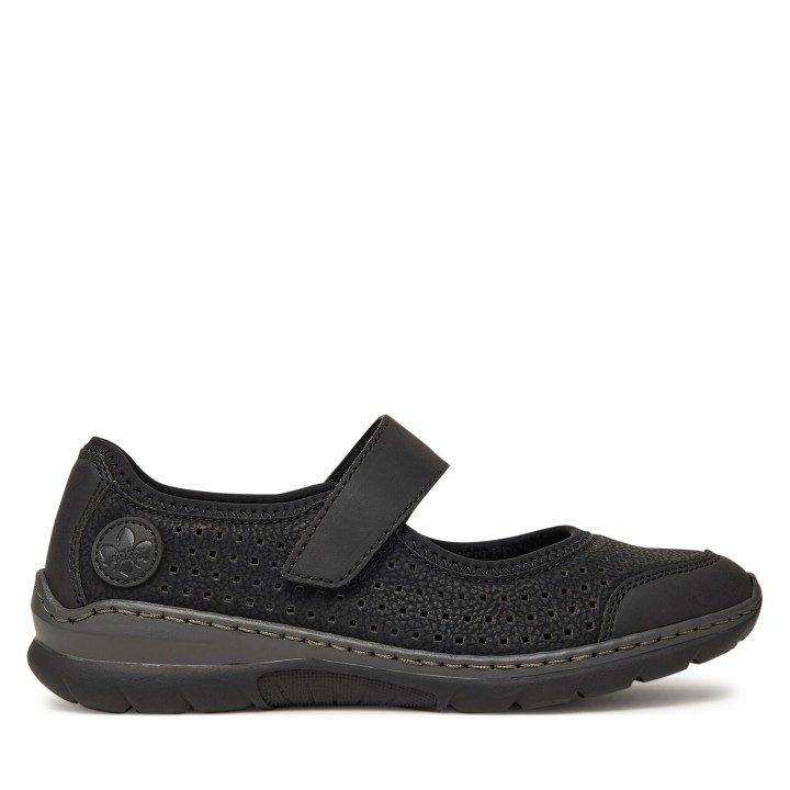 Halbschuhe Rieker L32B5-00 Schwarz