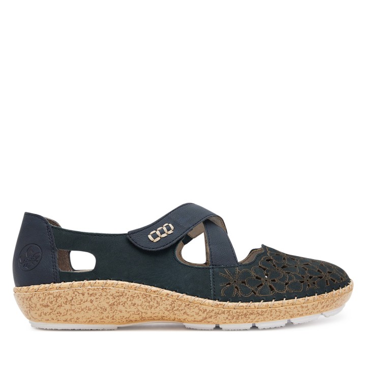 Halbschuhe Rieker 44856-14 Dunkelblau