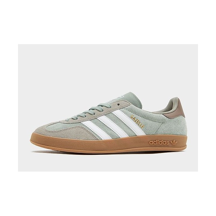 adidas Originals Gazelle Indoor - Green - Mens, Green