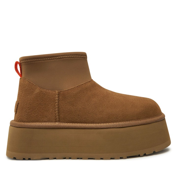 Schneeschuhe Ugg W Classic Mini Dipper 1168170 Braun