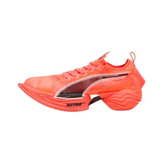 Puma Fast-R NITRO Elite 2 Schuhe Orange Schwarz SS25, Größe 40,5 - EUR
