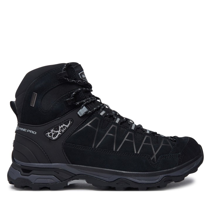 Trekkingschuhe ALPINE PRO Vete UBTD406990PL Schwarz