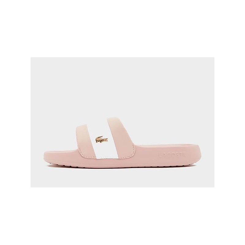 Lacoste Serve Pin Slipper Damen - Tan - Womens, Tan