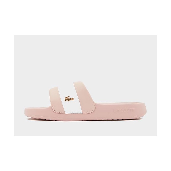 Lacoste Serve Pin Slipper Damen - Tan - Womens, Tan