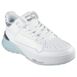 Skechers Sneaker "SIZZLE-SNOOP SIZZLE BUCKETS", Schnürschuh, Freizeitschuh, MidCut mit Air-Cooled Memory Foam