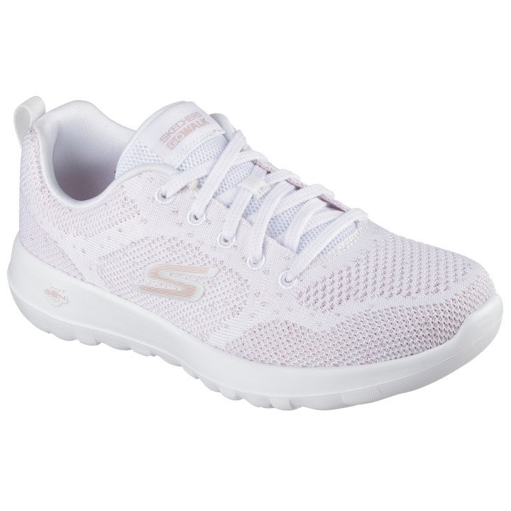 Skechers Sneaker "GO WALK JOY-VIOLET", Trainingsschuh, Schnürschuh mit Goga Mat Technologie