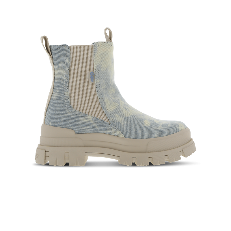 Buffalo Aspha Damen Stiefel - Blau - Größe: 37 - Leder - Foot Locker