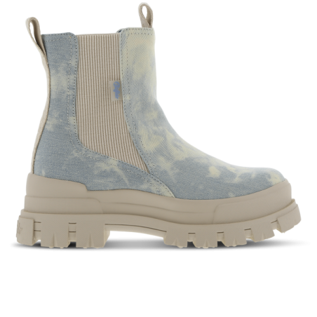 Buffalo Aspha Damen Stiefel - Blau - Größe: 37 - Leder - Foot Locker