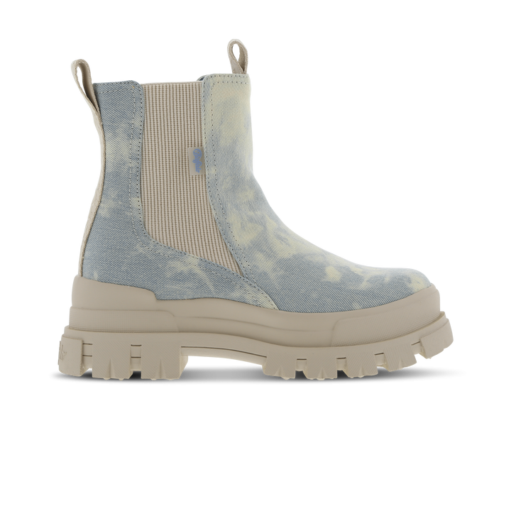 Buffalo Aspha Damen Stiefel - Blau - Größe: 37 - Leder - Foot Locker