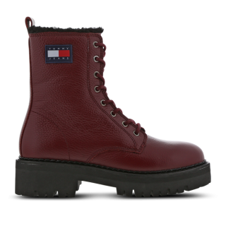 Tommy Jeans Urban Damen Schuhe - Rot - Größe: 36 - Leder - Foot Locker