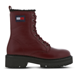 Tommy Jeans Urban Damen Schuhe - Rot - Größe: 36 - Leder - Foot Locker