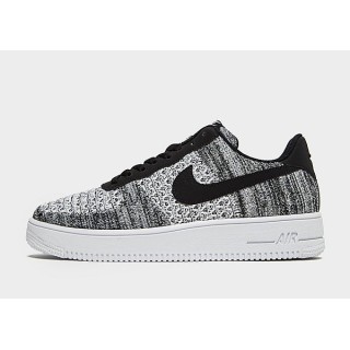 Nike Nike Air Force 1 Flyknit 2.0 Shoe - Black - Mens, Black