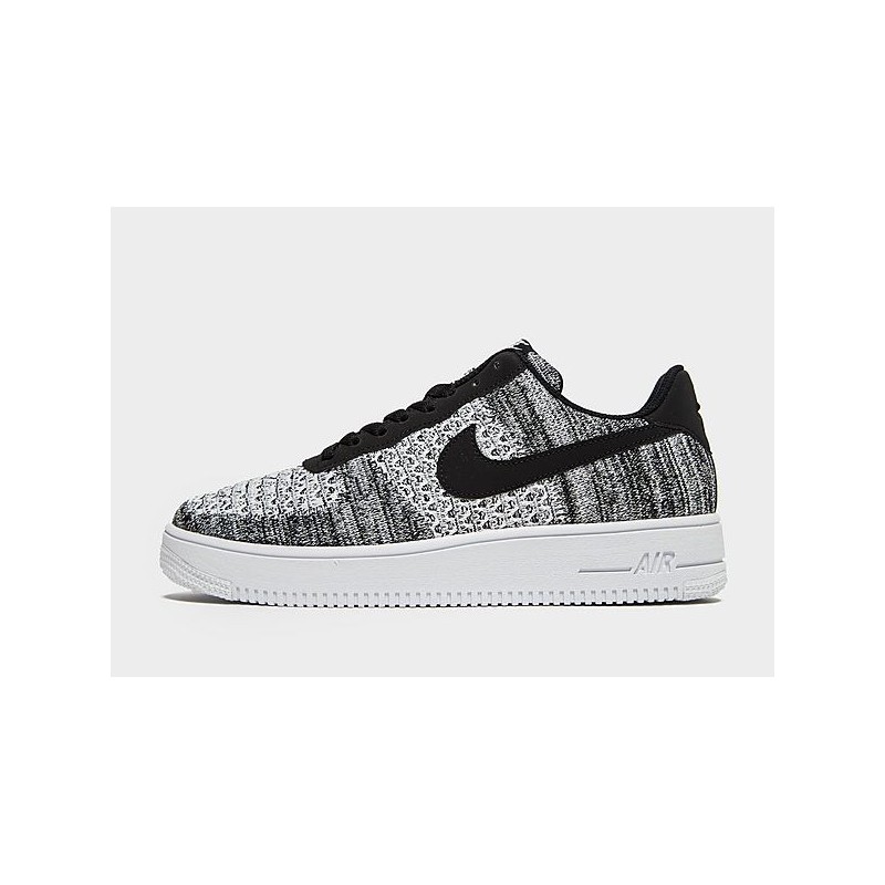 Nike Nike Air Force 1 Flyknit 2.0 Shoe - Black - Mens, Black