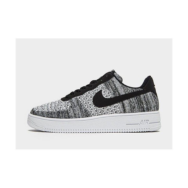 Nike Nike Air Force 1 Flyknit 2.0 Shoe - Black - Mens, Black