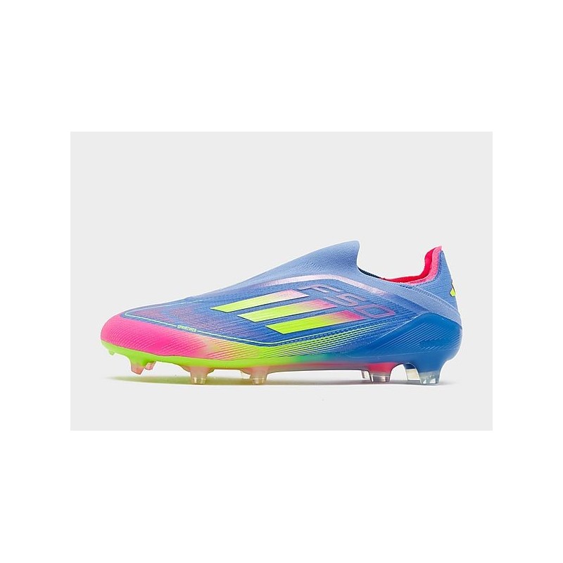 adidas F50 Elite Laceless FG - Blue - Mens, Blue