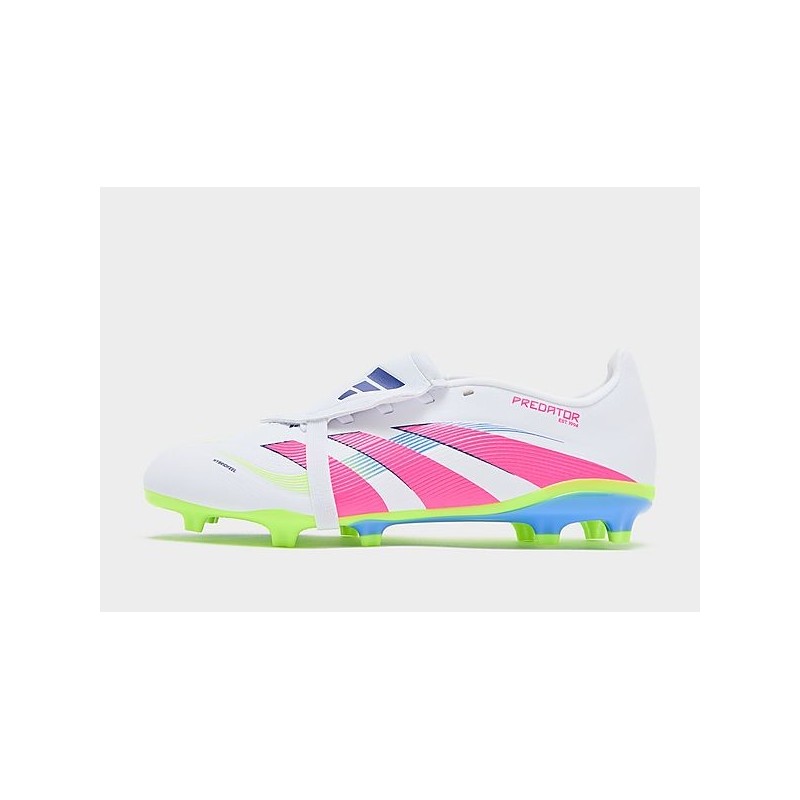 adidas Predator League Fold-Over Tongue FG Kinder - White - Womens, White