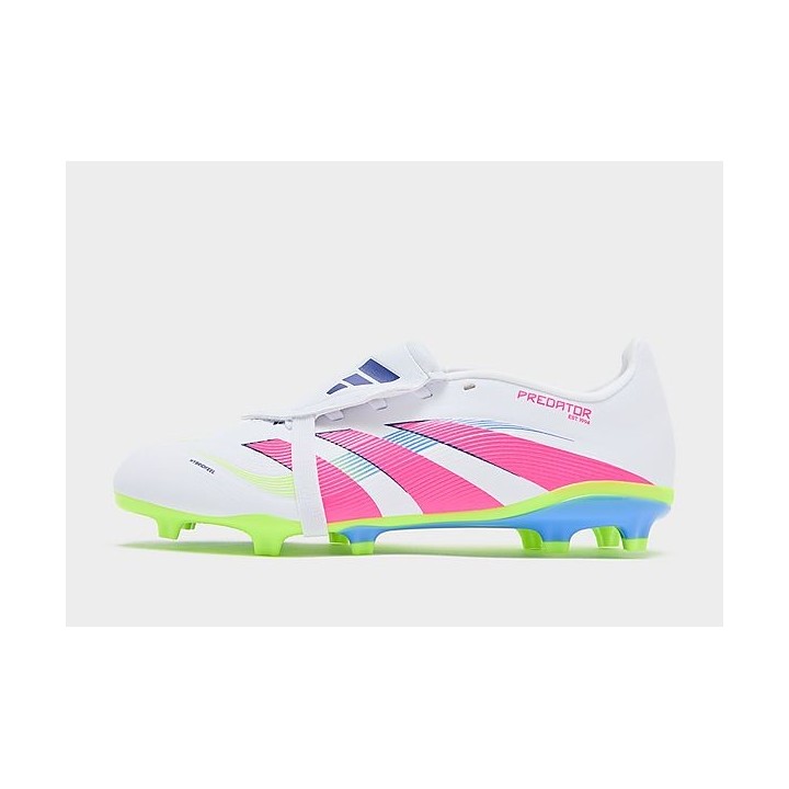 adidas Predator League Fold-Over Tongue FG Kinder - White - Womens, White