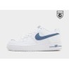 Nike Air Force 1 Embroidered Swoosh Junior - WHITE, WHITE