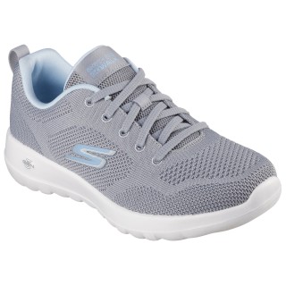 Skechers Sneaker "GO WALK JOY-VIOLET", Trainingsschuh, Schnürschuh mit Goga Mat Technologie