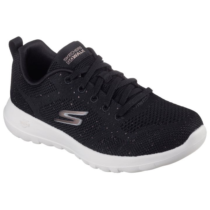 Skechers Sneaker "GO WALK JOY-VIOLET", Trainingsschuh, Schnürschuh mit Goga Mat Technologie