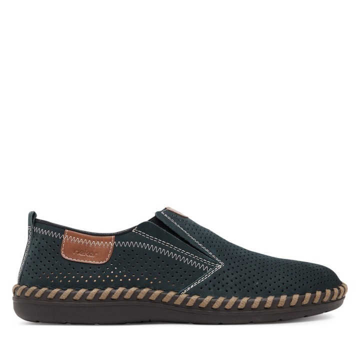 Halbschuhe Rieker B2465-14 Dunkelblau