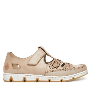 Halbschuhe Rieker 49958-61 Beige